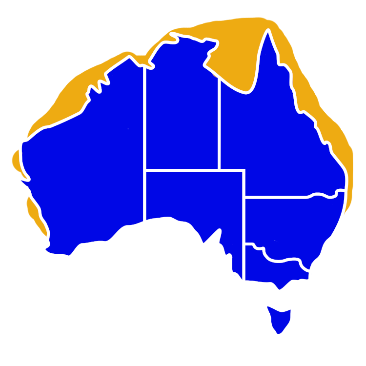 Whitetail Angelfish Distribution Australia