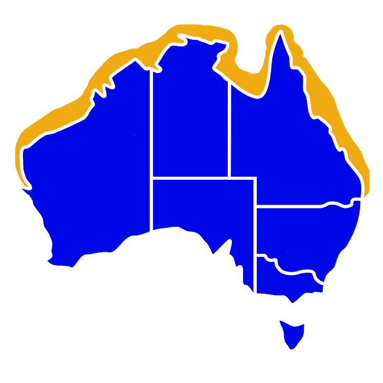Blue Angelfish Distribution Australia