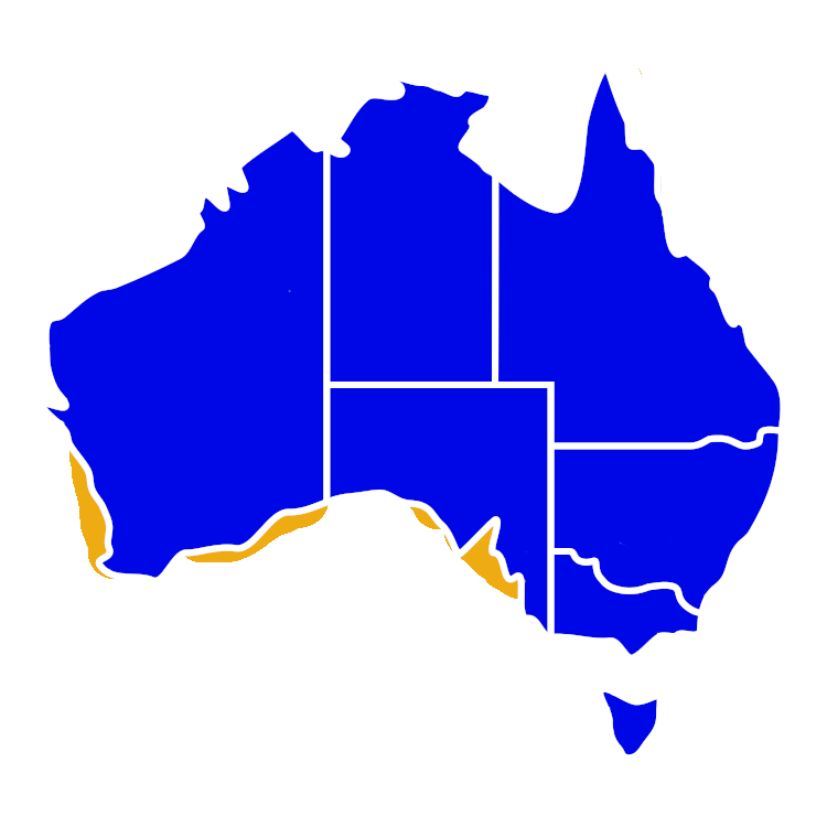 Western Blue Groper Distribution