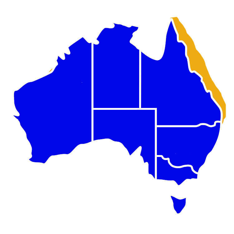 Queensland Yellowtail Angelfish Distribution Australia
